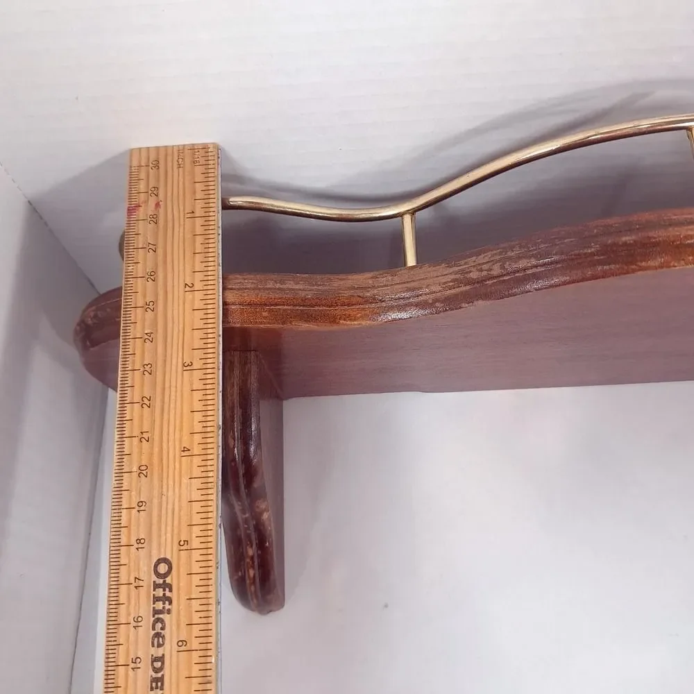 Vintage HOMCO Wood Wall Shelf 16